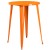 Flash Furniture CH-51090BH-2-30VRT-OR-GG 30" Round Orange Metal Indoor/Outdoor Bar Table Set with 2 Vertical Slat Back Stools addl-3