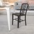 Flash Furniture CH-61200-18-BK-GG Commercial Grade Black Metal Indoor/Outdoor Chair addl-1