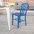 Flash Furniture CH-61200-18-BL-GG Commercial Grade Blue Metal Indoor/Outdoor Chair addl-1