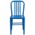 Flash Furniture CH-61200-18-BL-GG Commercial Grade Blue Metal Indoor/Outdoor Chair addl-9