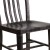 Flash Furniture CH-61200-18-BQ-GG Commercial Grade Black-Antique Gold Metal Indoor/Outdoor Chair addl-10