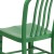 Flash Furniture CH-61200-18-GN-GG Commercial Grade Green Metal Indoor/Outdoor Chair addl-7