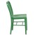 Flash Furniture CH-61200-18-GN-GG Commercial Grade Green Metal Indoor/Outdoor Chair addl-8