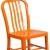 Flash Furniture CH-61200-18-OR-GG Commercial Grade Orange Metal Indoor/Outdoor Chair addl-10