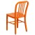 Flash Furniture CH-61200-18-OR-GG Commercial Grade Orange Metal Indoor/Outdoor Chair addl-6