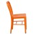 Flash Furniture CH-61200-18-OR-GG Commercial Grade Orange Metal Indoor/Outdoor Chair addl-8