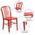 Flash Furniture CH-61200-18-RED-GG Commercial Grade Red Metal Indoor/Outdoor Chair addl-4