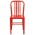 Flash Furniture CH-61200-18-RED-GG Commercial Grade Red Metal Indoor/Outdoor Chair addl-9