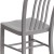 Flash Furniture CH-61200-18-SIL-GG Commercial Grade Silver Metal Indoor/Outdoor Chair addl-7