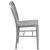 Flash Furniture CH-61200-18-SIL-GG Commercial Grade Silver Metal Indoor/Outdoor Chair addl-8