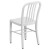 Flash Furniture CH-61200-18-WH-GG Commercial Grade White Metal Indoor/Outdoor Chair addl-6