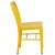 Flash Furniture CH-61200-18-YL-GG Commercial Grade Yellow Metal Indoor/Outdoor Chair addl-8