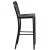 Flash Furniture CH-61200-30-BQ-GG 30" Black-Antique Gold Metal Indoor/Outdoor Barstool with Vertical Slat Back addl-8