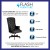 Flash Furniture CI-360-BK-GG High Back Traditional Fully Tufted Black LeatherSoft Executive Swivel Ergonomic Office Chair with Arms addl-3