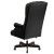 Flash Furniture CI-360-BK-GG High Back Traditional Fully Tufted Black LeatherSoft Executive Swivel Ergonomic Office Chair with Arms addl-6