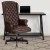 Flash Furniture CI-360-BRN-GG High Back Traditional Fully Tufted Brown LeatherSoft Executive Swivel Office Chair with Arms addl-1