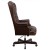Flash Furniture CI-360-BRN-GG High Back Traditional Fully Tufted Brown LeatherSoft Executive Swivel Office Chair with Arms addl-5