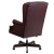 Flash Furniture CI-J600-BY-GG High Back Traditional Tufted Burgundy LeatherSoft Executive Office Chair with Oversized Headrest & Arms addl-5