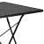 Flash Furniture CO-1-BK-GG 28" Square Black Indoor/Outdoor Steel Folding Patio Table addl-6