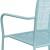 Flash Furniture CO-2-SKY-GG Sky Blue Indoor/Outdoor Steel Patio Arm Chair with Square Back addl-9
