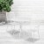 Flash Furniture CO-35RD-02CHR2-WH-GG 35.25" Round White Indoor/Outdoor Steel Patio Table Set with 2 Square Back Chairs addl-1