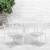 Flash Furniture CO-35RD-03CHR4-WH-GG 35.25" Round White Indoor/Outdoor Steel Patio Table Set with 4 Round Back Chairs addl-1