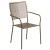 Flash Furniture CO-35SQ-02CHR2-GD-GG 35.5" Square Gold Indoor/Outdoor Steel Patio Table Set with 2 Square Back Chairs addl-4