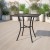 Flash Furniture CO-5-BK-GG 28" Square Black Indoor/Outdoor Steel Patio Table addl-1