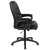Flash Furniture CX-1179H-BK-GG Big & Tall 400 lb. Black LeatherSoft Swivel Office Chair with Padded Arms addl-11