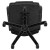 Flash Furniture CX-1179H-BK-GG Big & Tall 400 lb. Black LeatherSoft Swivel Office Chair with Padded Arms addl-14