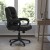 Flash Furniture CX-1179H-BK-GG Big & Tall 400 lb. Black LeatherSoft Swivel Office Chair with Padded Arms addl-1
