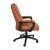 Flash Furniture CX-1179H-BR-GG Big & Tall 400 lb. Brown LeatherSoft Swivel Office Chair with Padded Arms addl-7