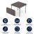Flash Furniture DAD-LF-86-DG-GG 2.83