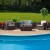 Flash Furniture DAD-SF-112T-CBN-GG 4 Piece Outdoor Seneca Chocolate Brown Faux Rattan Chair, Loveseat and Table Set  addl-4