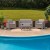 Flash Furniture DAD-SF-112T-CRC-GG 4 Piece Outdoor Seneca Light Gray Faux Rattan Chair, Loveseat and Table Set  addl-4
