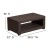 Flash Furniture DAD-SF-113RS-CBN-GG 5 Piece Outdoor Seneca Chocolate Brown Faux Rattan Chair, Sofa and Table Set  addl-6
