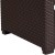 Flash Furniture DAD-SF1-S-GG Seneca Chocolate Brown Faux Rattan End Table addl-7