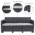 Flash Furniture DAD-SF2-3-DKGY-GG Seneca Dark Gray Faux Rattan Sofa with All-Weather Seneca Light Gray Cushions addl-3