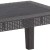 Flash Furniture DAD-SF2-T-DKGY-GG Seneca Dark Gray Faux Rattan Coffee Table addl-7