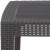Flash Furniture DAD-SF2-T-DKGY-GG Seneca Dark Gray Faux Rattan Coffee Table addl-9