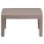 Flash Furniture DAD-SF2-T-GG Seneca Light Gray Faux Rattan Coffee Table addl-6
