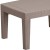 Flash Furniture DAD-SF2-T-GG Seneca Light Gray Faux Rattan Coffee Table addl-7