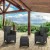 Flash Furniture DAD-SF3-2P-SET-GG Seneca Dark Gray Faux Rattan Plastic Chair Set with Side Table addl-1