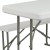 Flash Furniture DAD-YCZ-103-GG 3 Piece Portable Plastic Folding Bench and Table Set addl-8