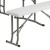 Flash Furniture DAD-YCZ-103-GG 3 Piece Portable Plastic Folding Bench and Table Set addl-9