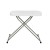 Flash Furniture DAD-YCZ-66X-GW-GG 26" Granite White Indoor/Outdoor Adjustable Height Plastic Folding Table addl-10