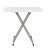 Flash Furniture DAD-YCZ-76X-GW-GG 30" Granite White Indoor/Outdoor Adjustable Height Plastic Folding Table addl-10