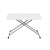 Flash Furniture DAD-YCZ-76X-GW-GG 30" Granite White Indoor/Outdoor Adjustable Height Plastic Folding Table addl-11