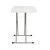 Flash Furniture DAD-YCZ-76X-GW-GG 30" Granite White Indoor/Outdoor Adjustable Height Plastic Folding Table addl-8