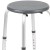 Flash Furniture DC-HY3400L-GRY-GG Hercules 300 Lb. Capacity Gray Bath & Shower Stool addl-12